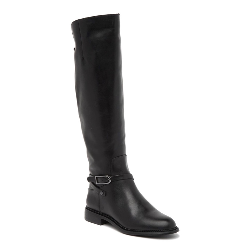 Franco Sarto Hadley Riding Boot Black Size 9